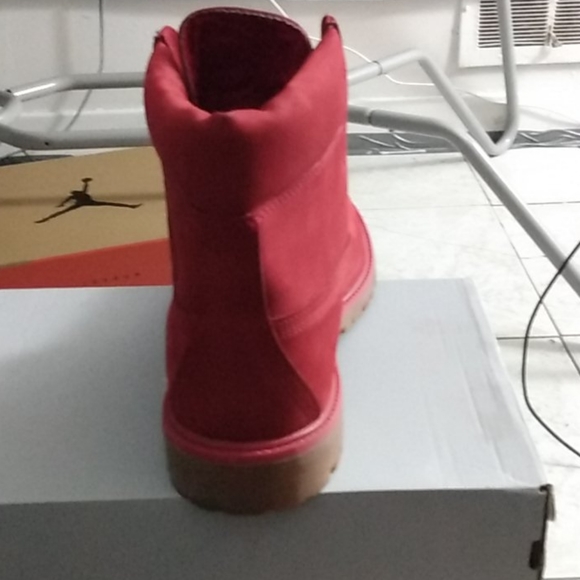 Dark Red Timberland Big TL Logo - Picture 4 of 6